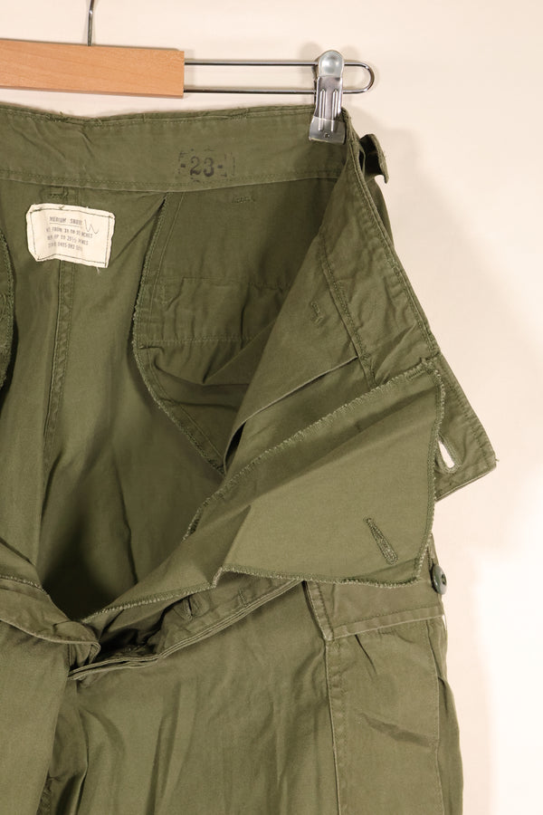 1964年契約　M-S　アメリカ軍　1st Model ジャングルファティーグ　パンツ　状態良い　中古品