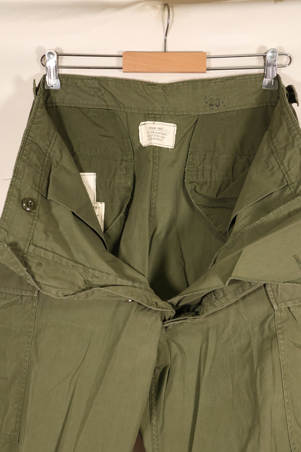 1964年契約　M-S　アメリカ軍　1st Model ジャングルファティーグ　パンツ　状態良い　中古品