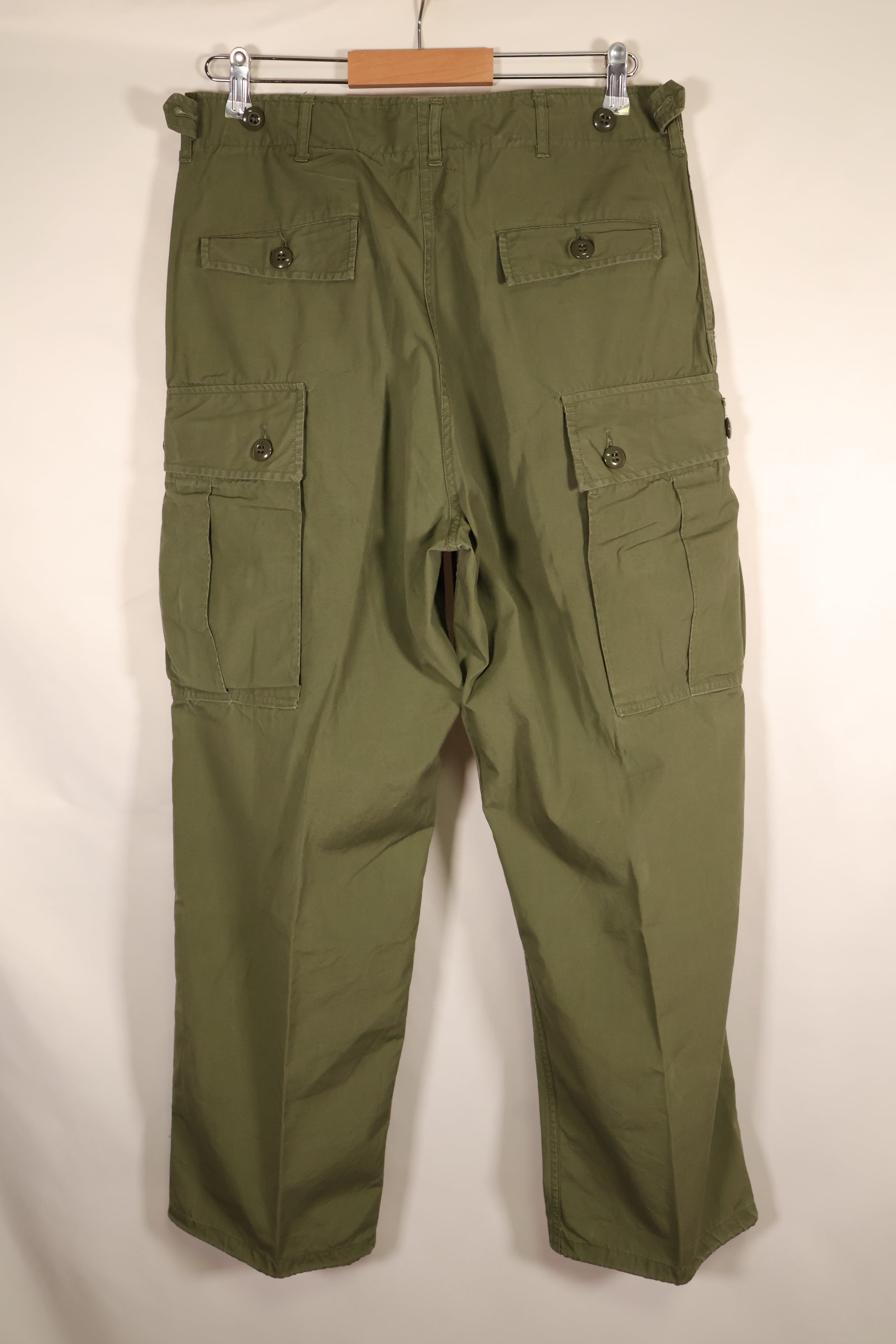 1964年契約　M-S　アメリカ軍　1st Model ジャングルファティーグ　パンツ　状態良い　中古品