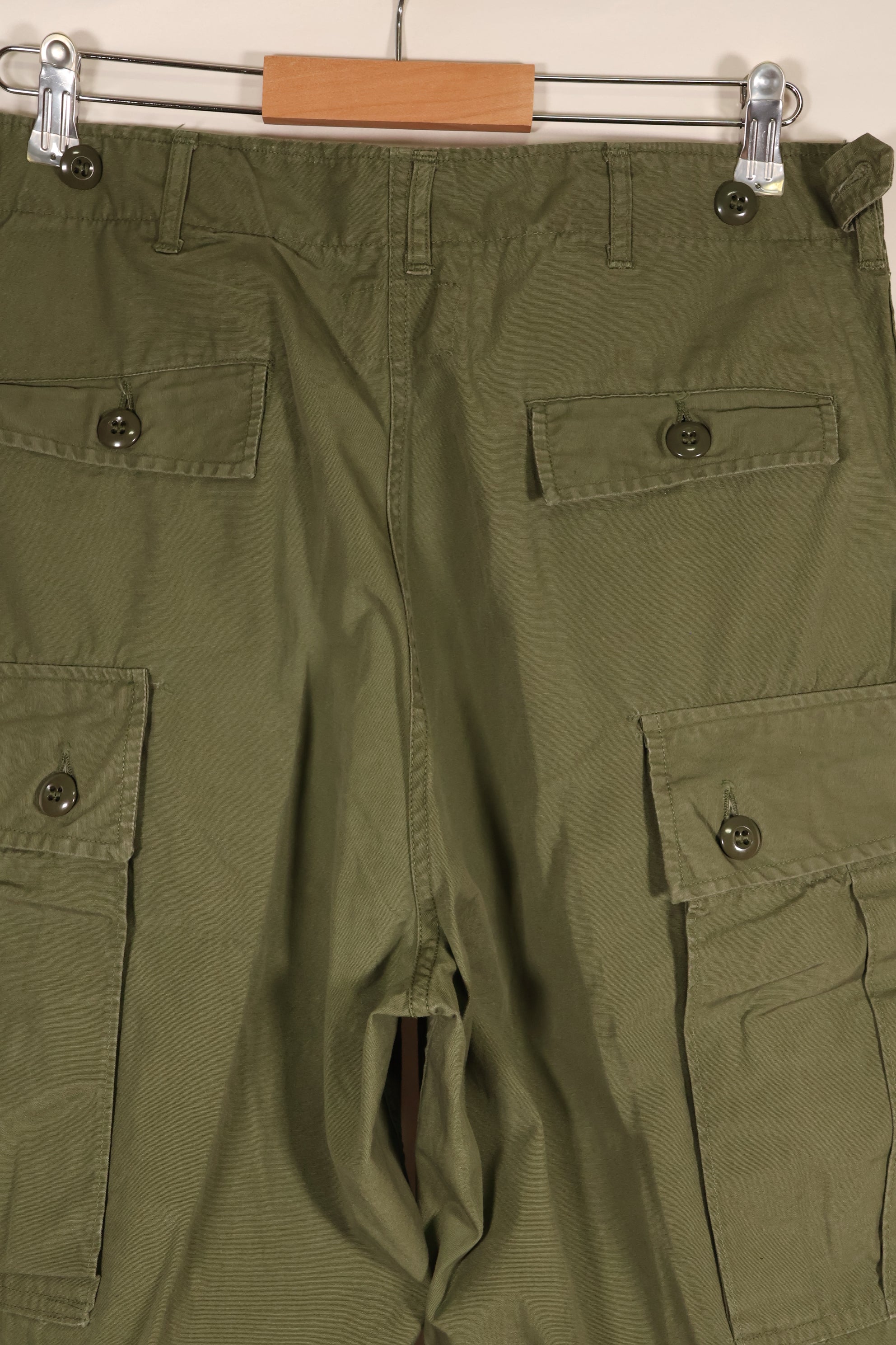 1964年契約　M-S　アメリカ軍　1st Model ジャングルファティーグ　パンツ　状態良い　中古品
