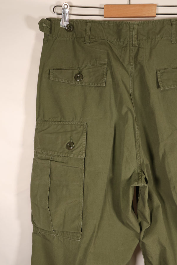 1964年契約　M-S　アメリカ軍　1st Model ジャングルファティーグ　パンツ　状態良い　中古品