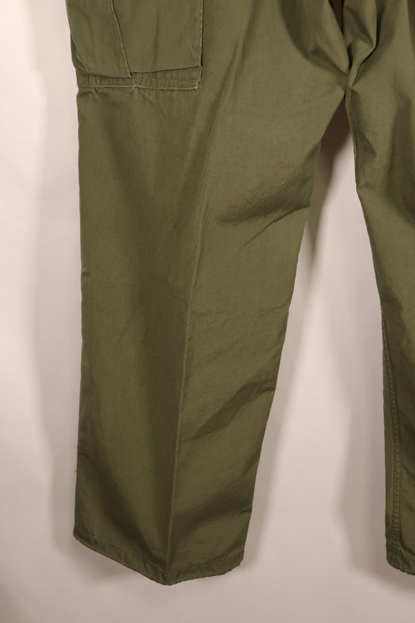1964年契約　M-S　アメリカ軍　1st Model ジャングルファティーグ　パンツ　状態良い　中古品