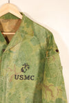 推定1960年代後半頃　ローカルメイド品　ミッチェル迷彩　USMC　迷彩ジャケット　中古品