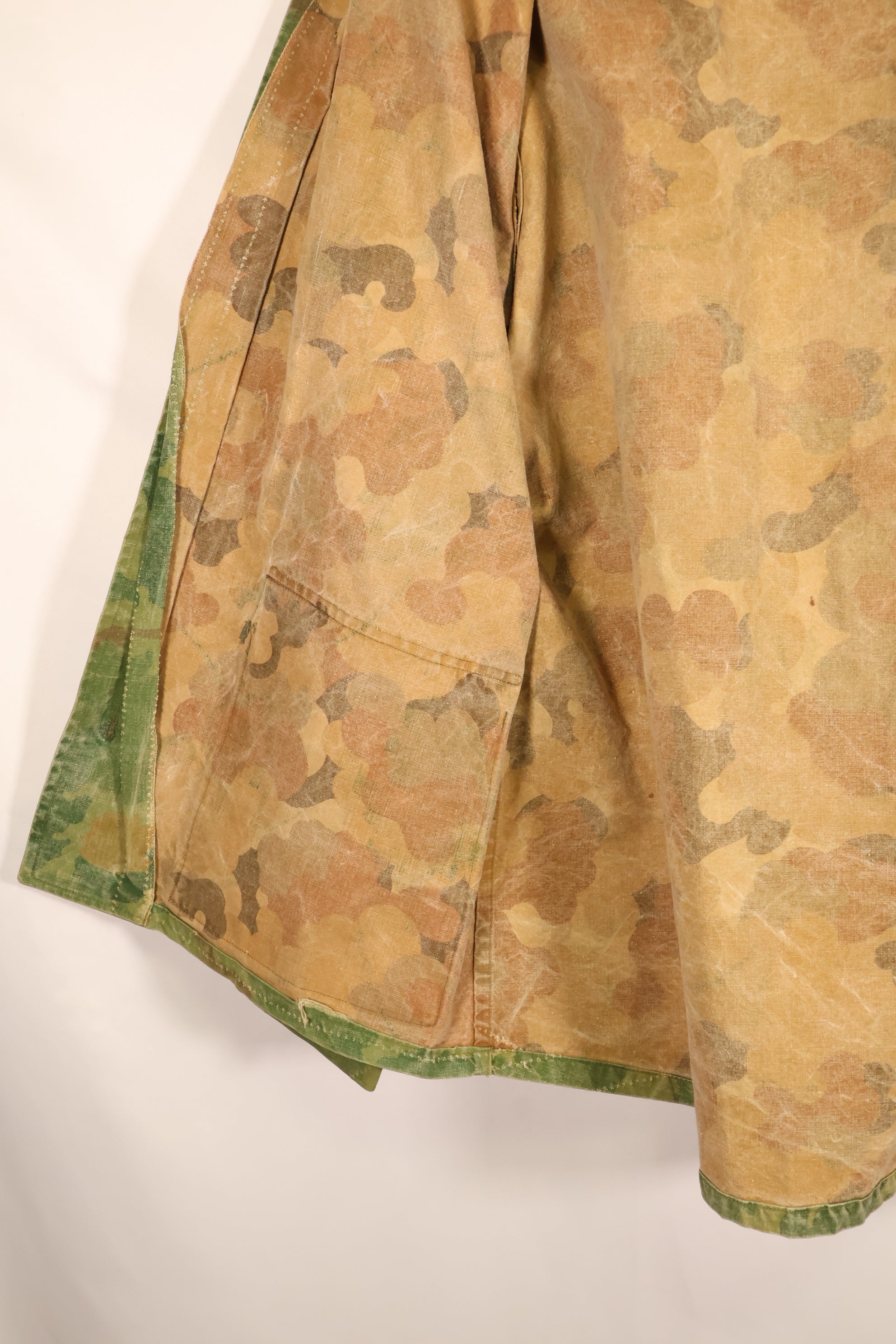 推定1960年代後半頃　ローカルメイド品　ミッチェル迷彩　USMC　迷彩ジャケット　中古品