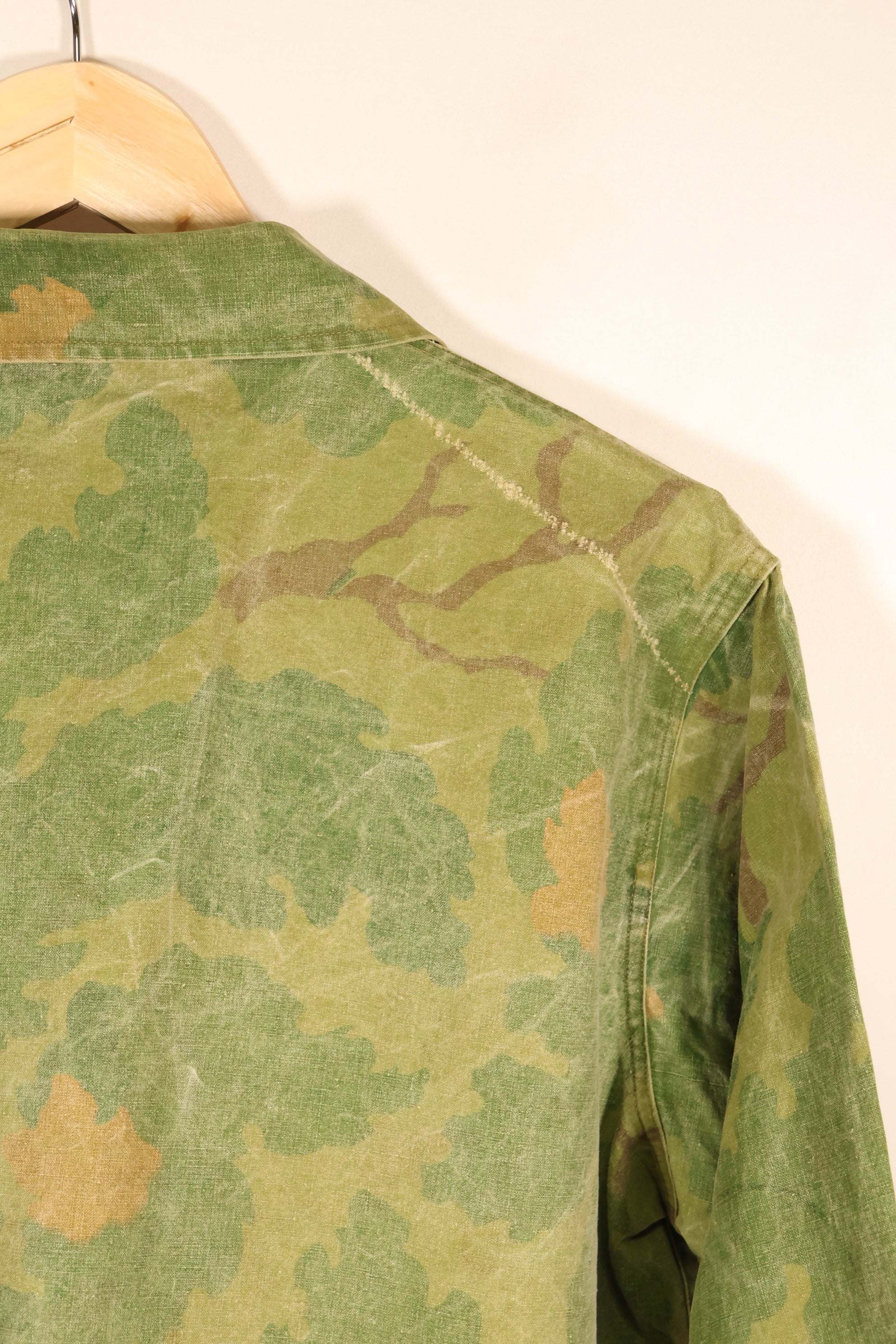 推定1960年代後半頃　ローカルメイド品　ミッチェル迷彩　USMC　迷彩ジャケット　中古品