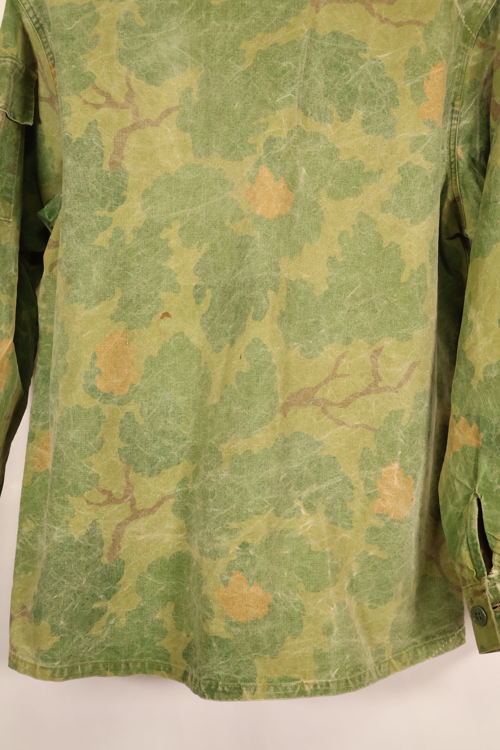 推定1960年代後半頃　ローカルメイド品　ミッチェル迷彩　USMC　迷彩ジャケット　中古品