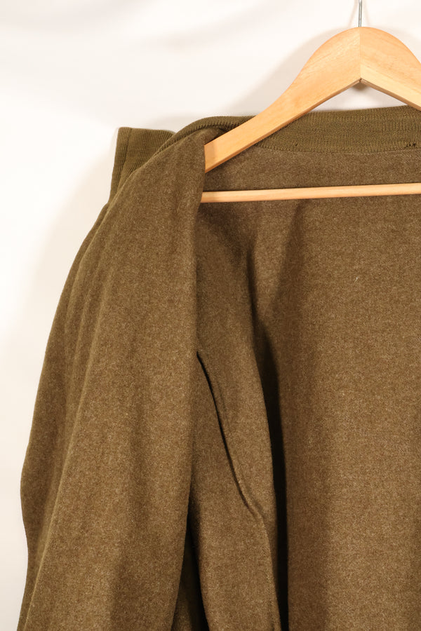 1940年代　WWII　アメリカ陸軍　1st Model タンカースジャケット　破損・汚れあり　中古品