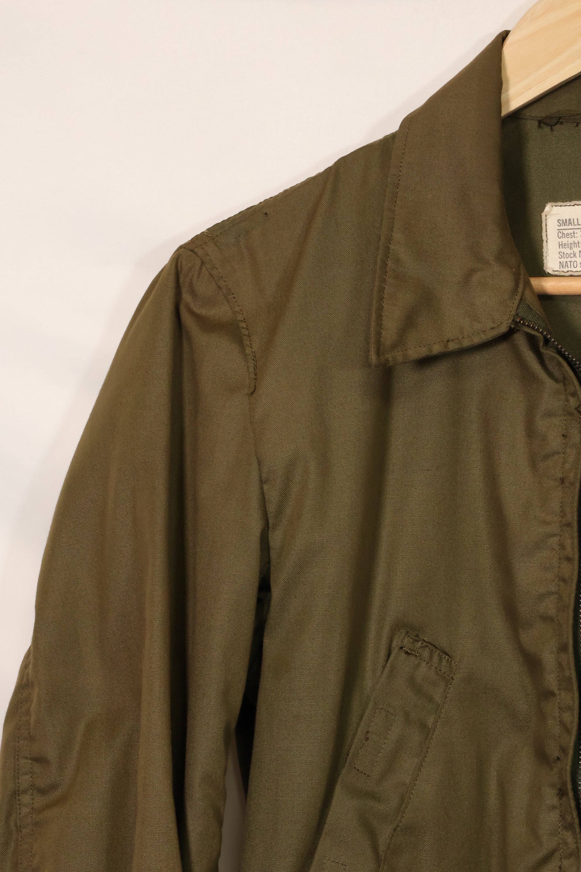 1970年代〜80年代　アメリカ陸軍　タンカージャケット　NOMEX 素材　中古品