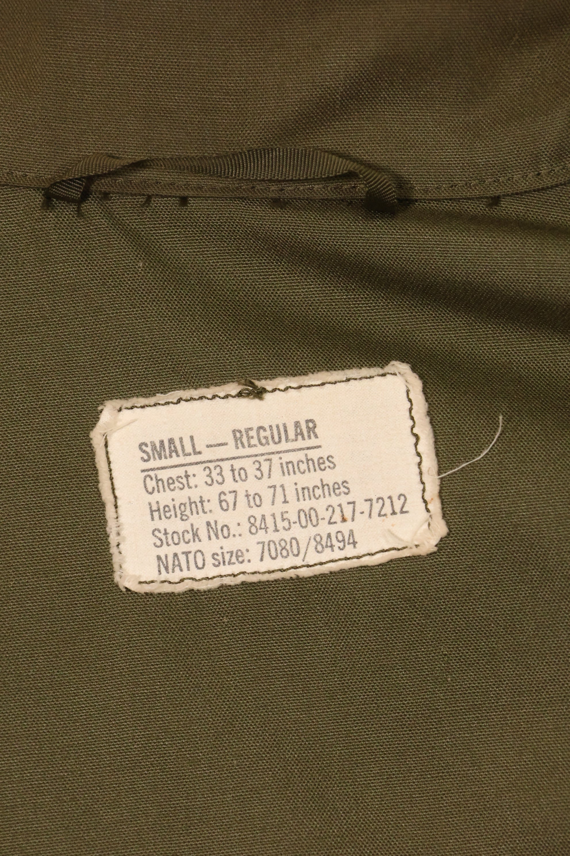 1970年代〜80年代　アメリカ陸軍　タンカージャケット　NOMEX 素材　中古品