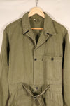 1940年代　36R　アメリカ軍　コンバットカバーオール　PW（Prisoner of War）個体　褪色あり　中古品