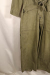 1940年代　36R　アメリカ軍　コンバットカバーオール　PW（Prisoner of War）個体　褪色あり　中古品