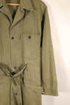 1940年代　36R　アメリカ軍　コンバットカバーオール　PW（Prisoner of War）個体　褪色あり　中古品