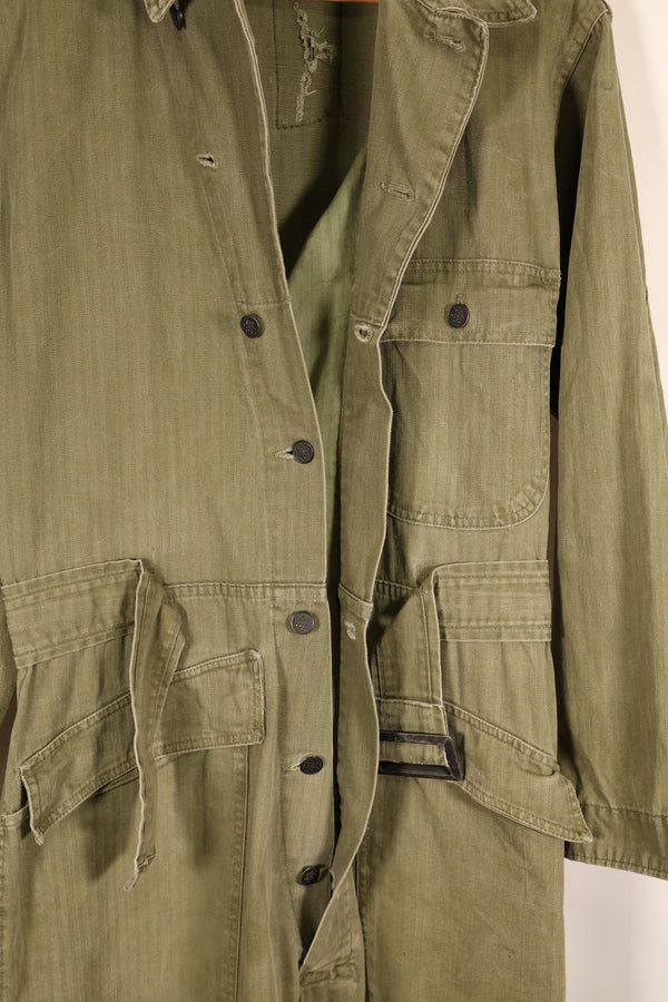 1940年代　36R　アメリカ軍　コンバットカバーオール　PW（Prisoner of War）個体　褪色あり　中古品