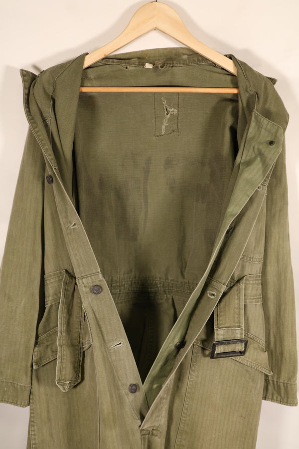 1940年代　36R　アメリカ軍　コンバットカバーオール　PW（Prisoner of War）個体　褪色あり　中古品