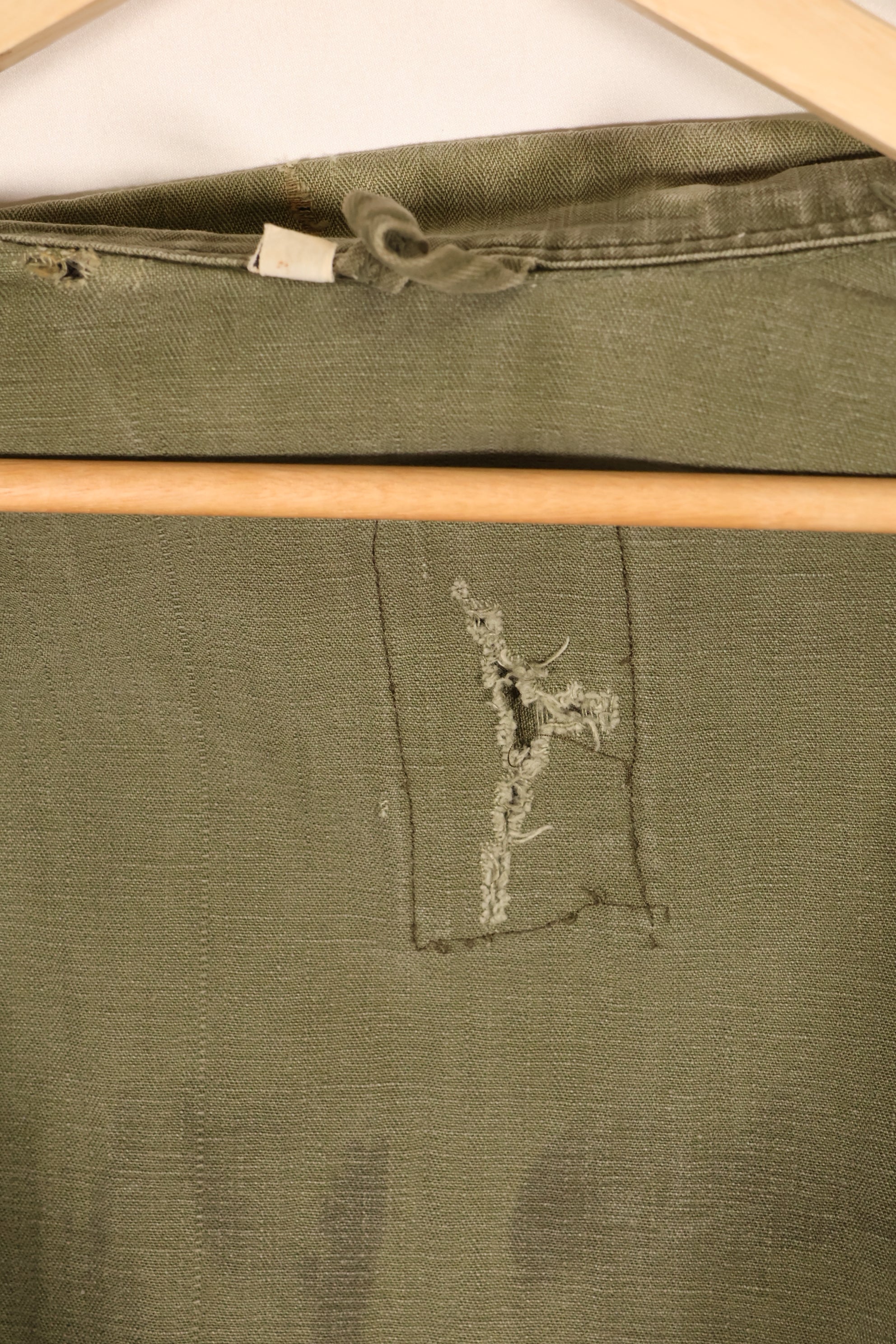 1940年代　36R　アメリカ軍　コンバットカバーオール　PW（Prisoner of War）個体　褪色あり　中古品