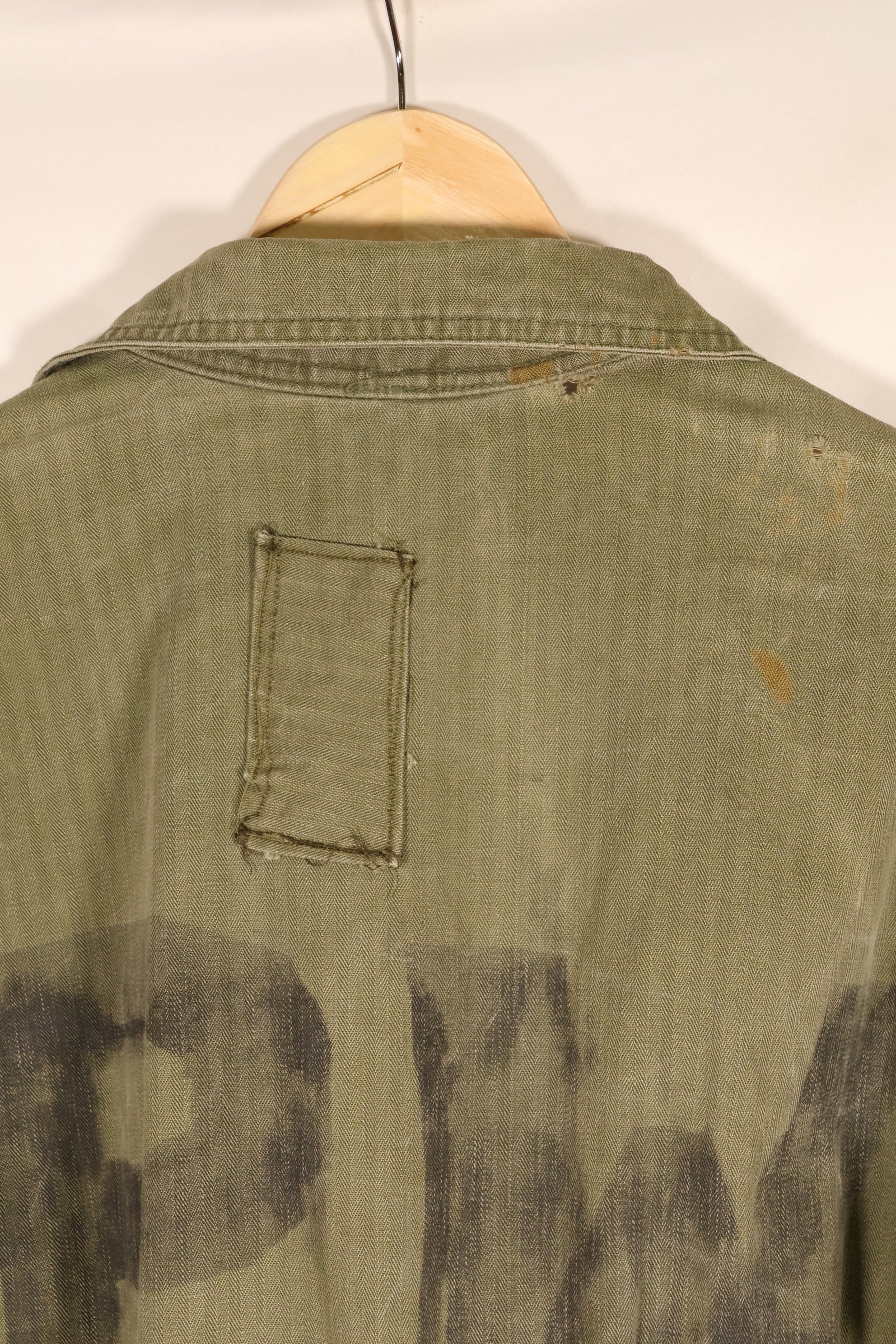 1940年代　36R　アメリカ軍　コンバットカバーオール　PW（Prisoner of War）個体　褪色あり　中古品