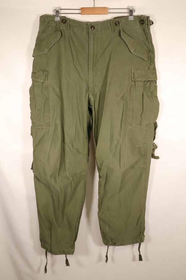 1950年代　L-L　アメリカ軍　M-1951　フィールドパンツ　褪色あり　中古品