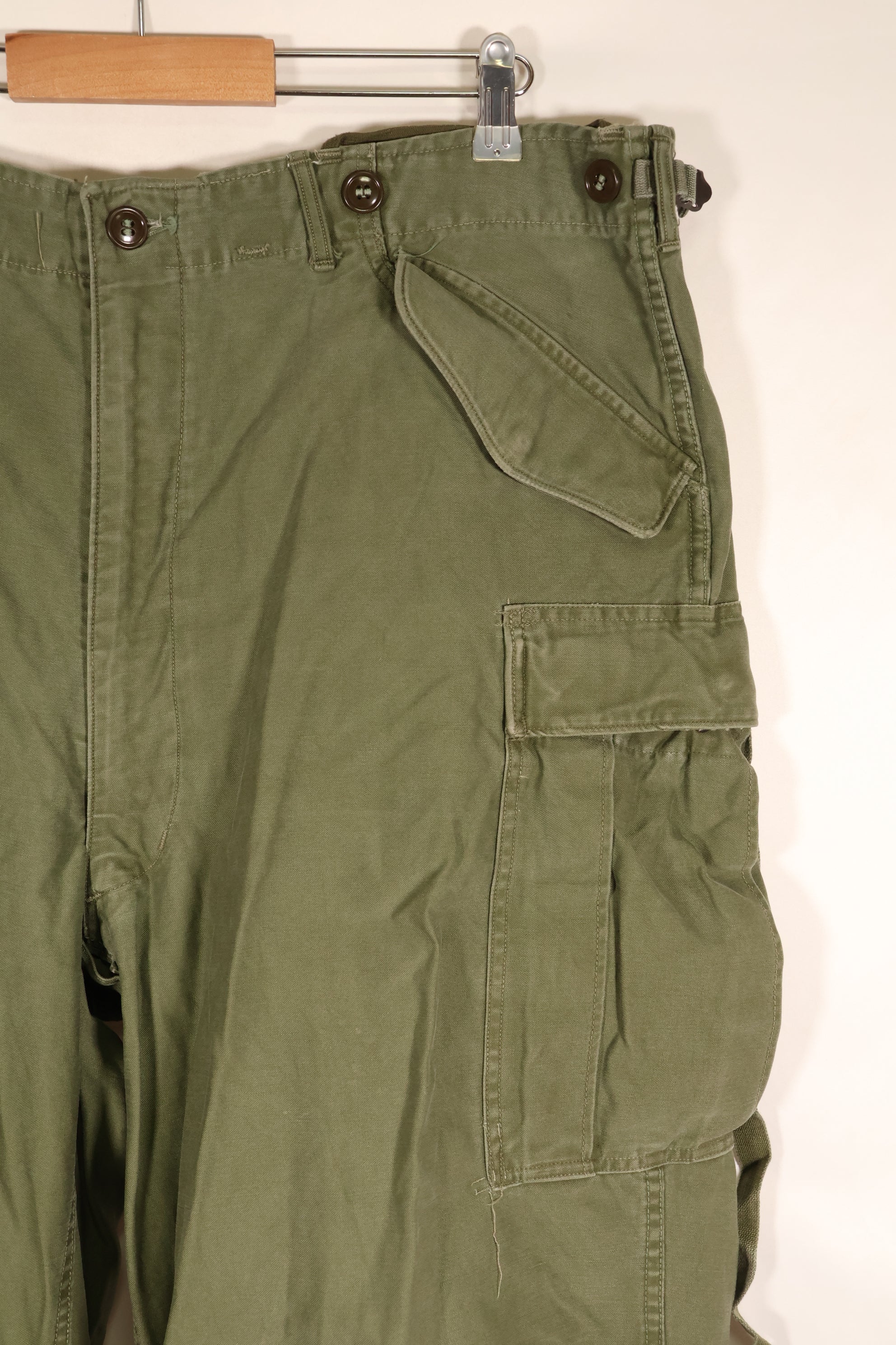 1950年代　L-L　アメリカ軍　M-1951　フィールドパンツ　褪色あり　中古品