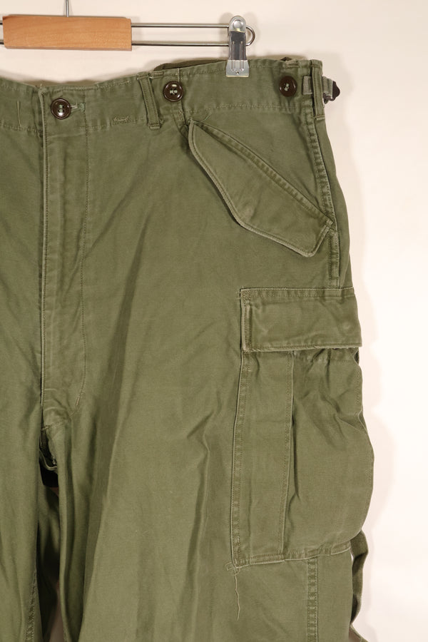1950年代　L-L　アメリカ軍　M-1951　フィールドパンツ　褪色あり　中古品