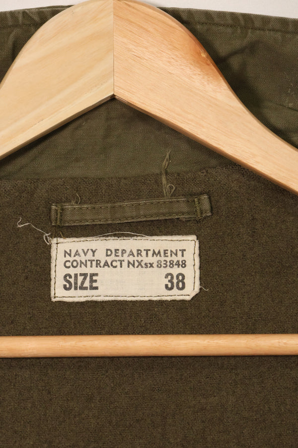 1940年代　アメリカ海軍　USN　Corp Man フィールドジャケット　中古品