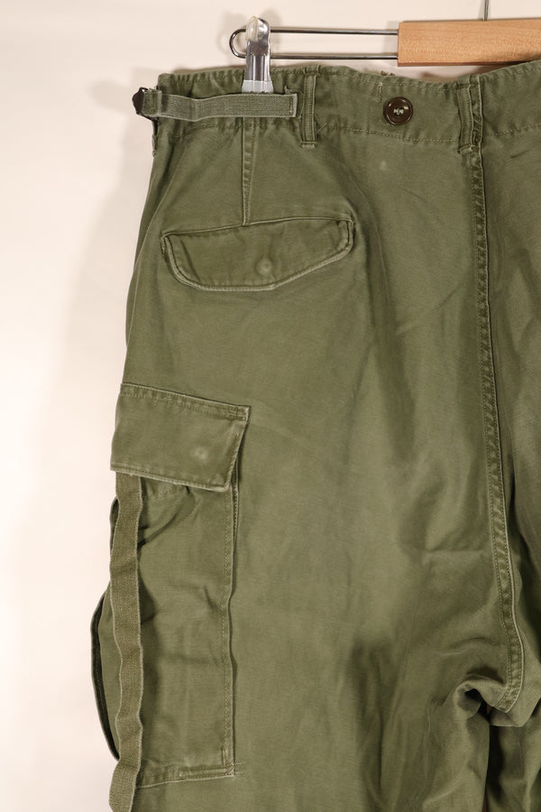 1950年代　L-L　アメリカ軍　M-1951　フィールドパンツ　褪色あり　中古品