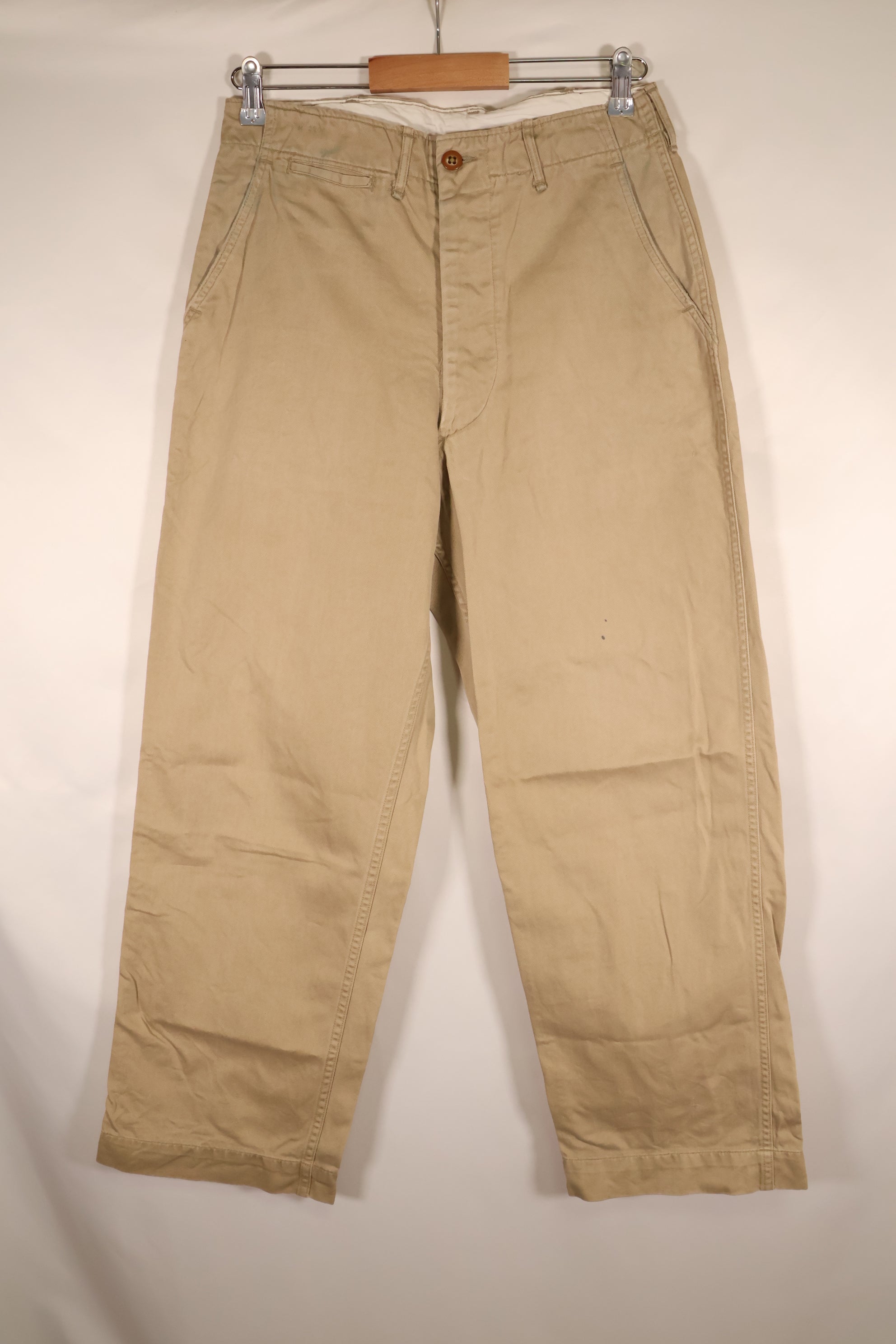 1940年代　WWII　アメリカ陸軍　チノパン　サービスユニフォームパンツ　中古品