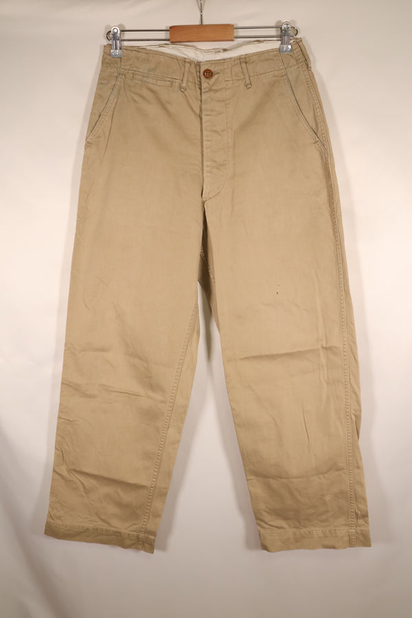 1940年代　WWII　アメリカ陸軍　チノパン　サービスユニフォームパンツ　中古品
