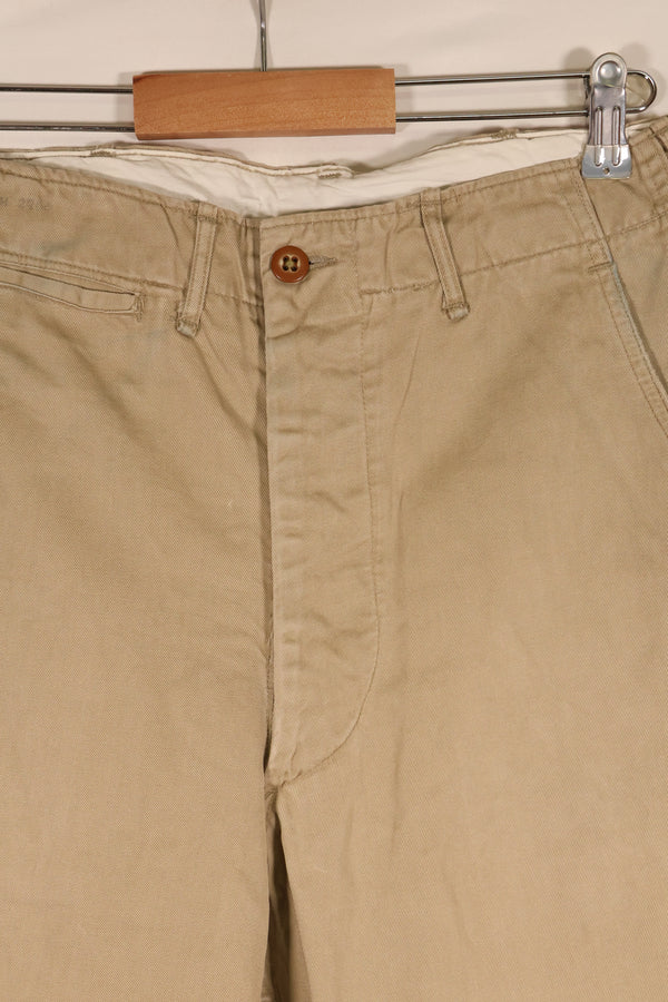 1940年代　WWII　アメリカ陸軍　チノパン　サービスユニフォームパンツ　中古品