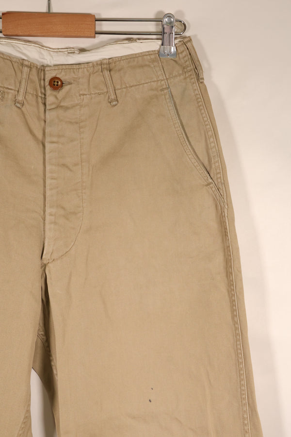 1940年代　WWII　アメリカ陸軍　チノパン　サービスユニフォームパンツ　中古品