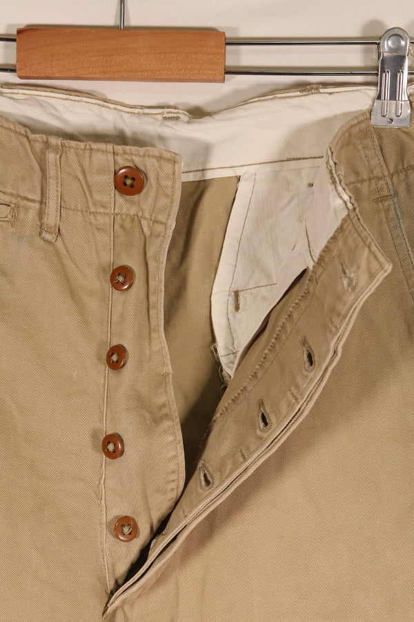 1940年代　WWII　アメリカ陸軍　チノパン　サービスユニフォームパンツ　中古品