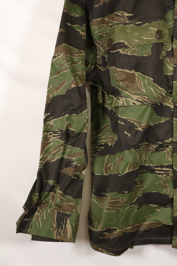 1970年代　DAJB09 契約タグ付き　日本製　タイガーストライプ　上下セット　未使用品　