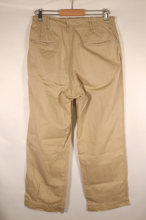 1940年代　WWII　アメリカ陸軍　チノパン　サービスユニフォームパンツ　中古品