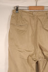 1940年代　WWII　アメリカ陸軍　チノパン　サービスユニフォームパンツ　中古品