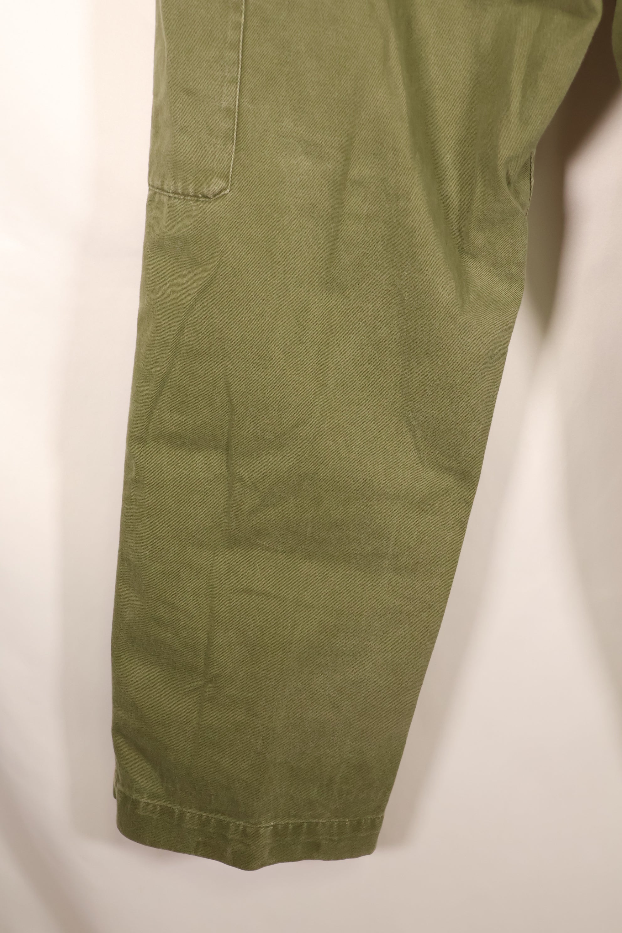 1967年契約　オーストラリア軍　OD　コンバットトラウザーズ　褪色あり　中古品