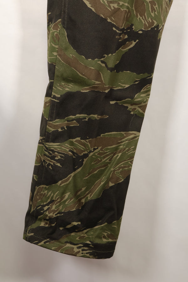 1970年代　DAJB09 契約タグ付き　日本製　タイガーストライプ　上下セット　未使用品　