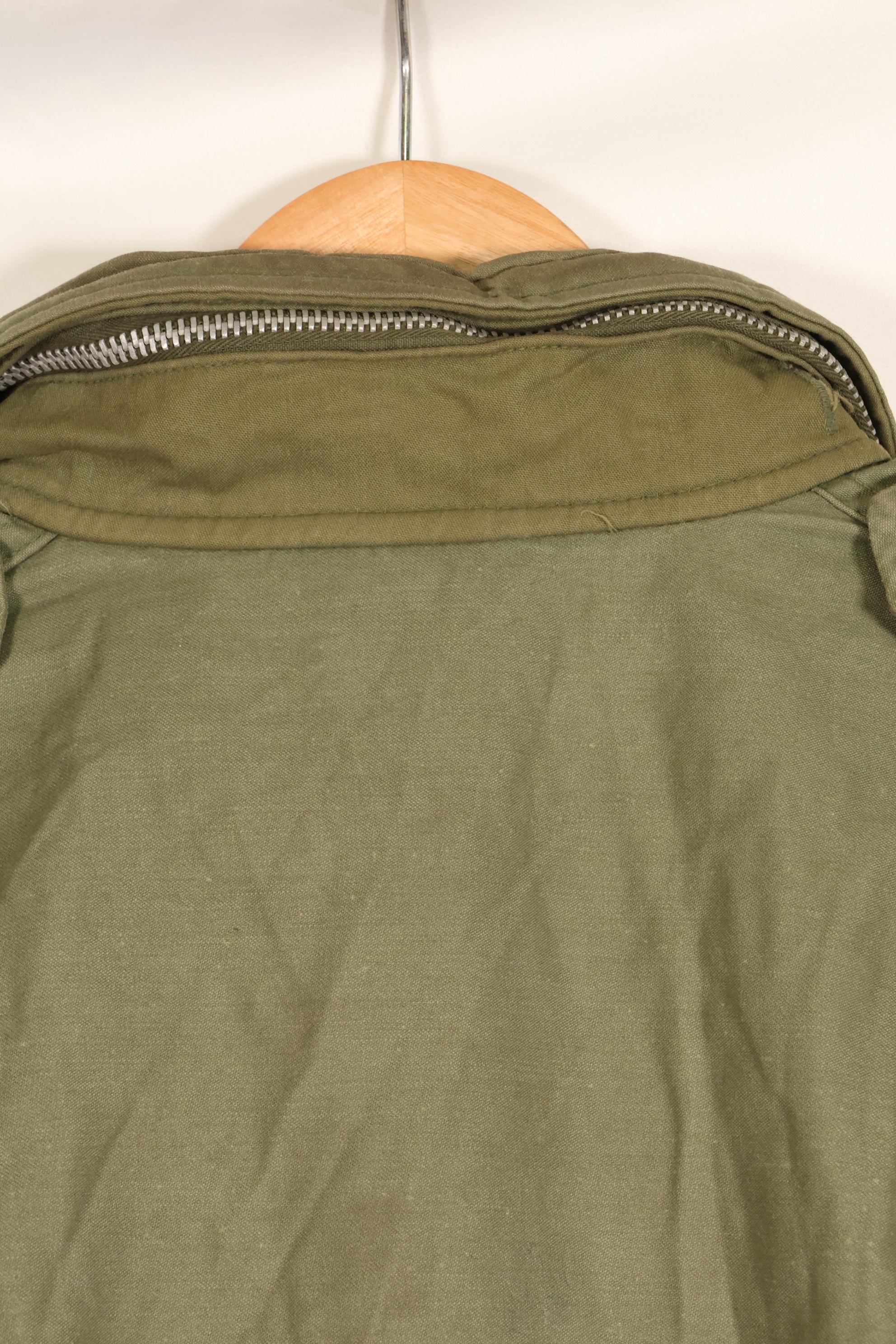 1970年契約　M-R　M65 フィールドジャケット　2nd Model　徽章付き　汚れあり　ライナーなし　中古品