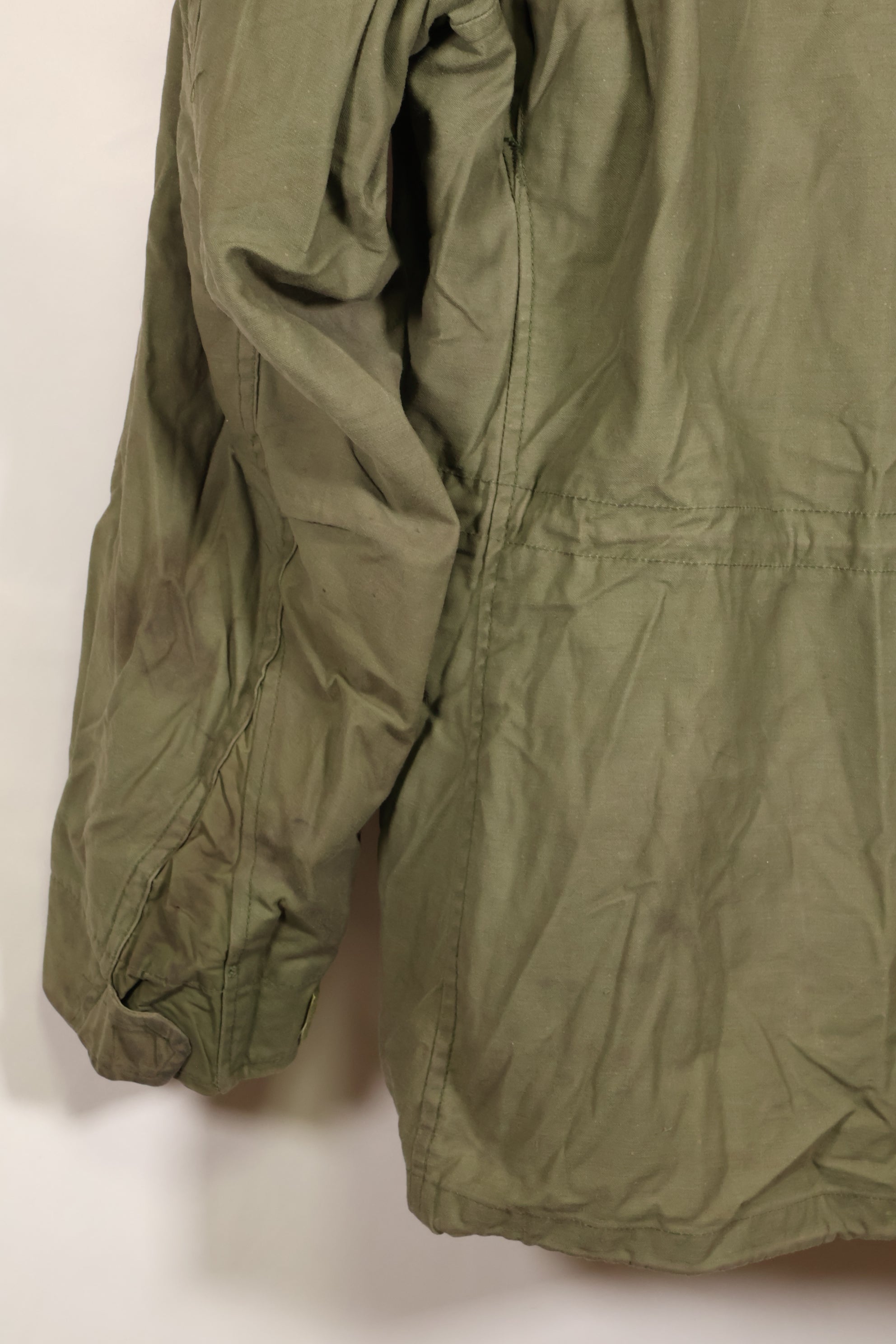 1970年契約　M-R　M65 フィールドジャケット　2nd Model　徽章付き　汚れあり　ライナーなし　中古品