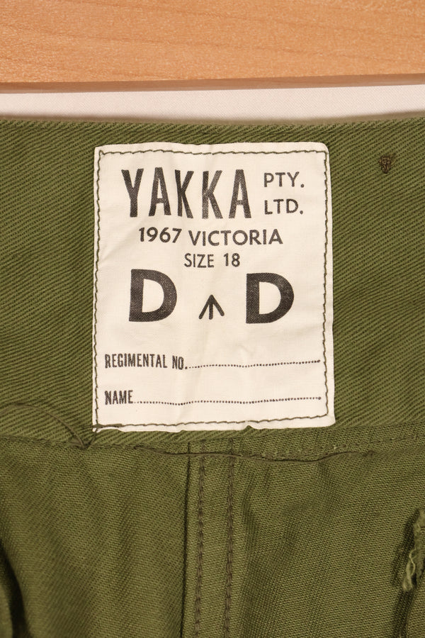 1967年ロット　オーストラリア軍　AATTVなど　ジャングルグリーン　コンバットパンツ　ほぼ未使用品　A