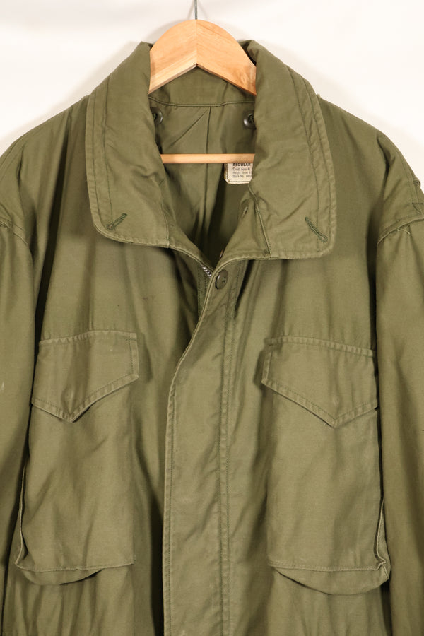 1967年契約　L-R　2nd Model M65フィールドジャケット　エポレットなし　中古品