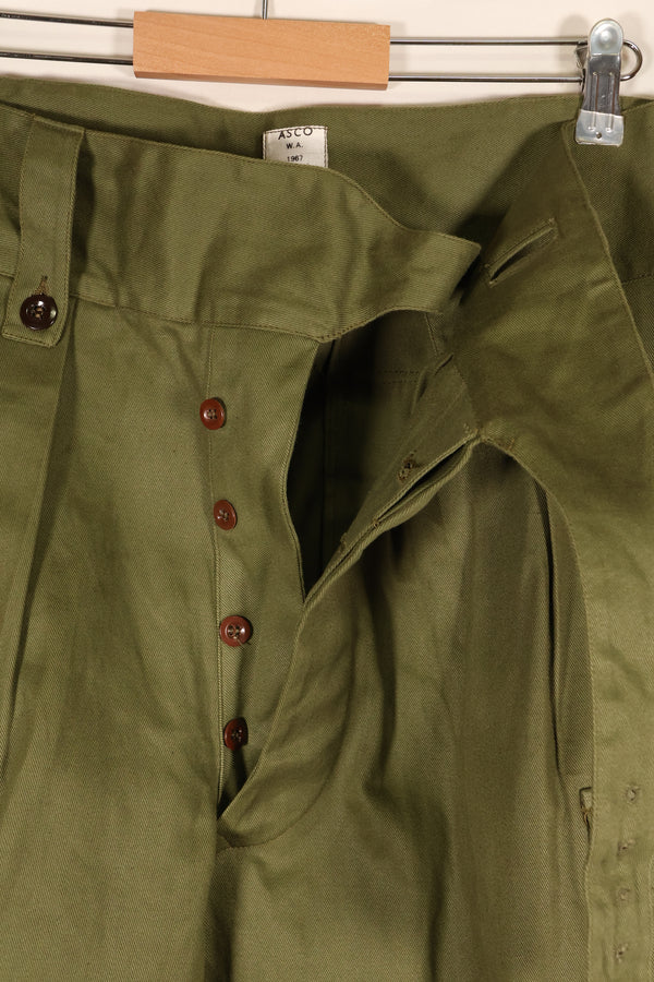 1967年ロット　オーストラリア軍　AATTVなど　ジャングルグリーン　コンバットパンツ　ほぼ未使用品　B