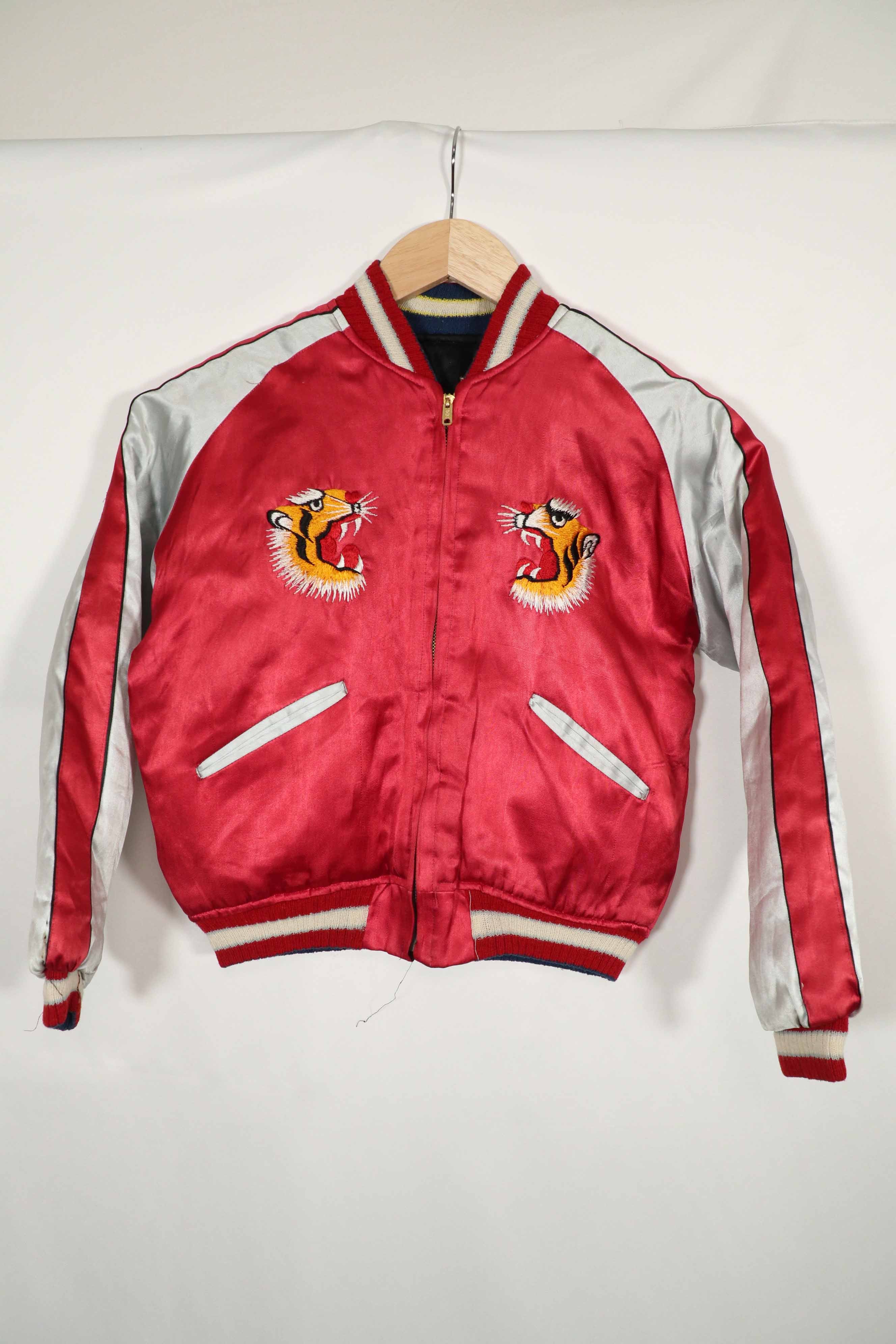 実物　1950年代　JAPAN JACKET　スカジャン　リバーシブルジャケット　