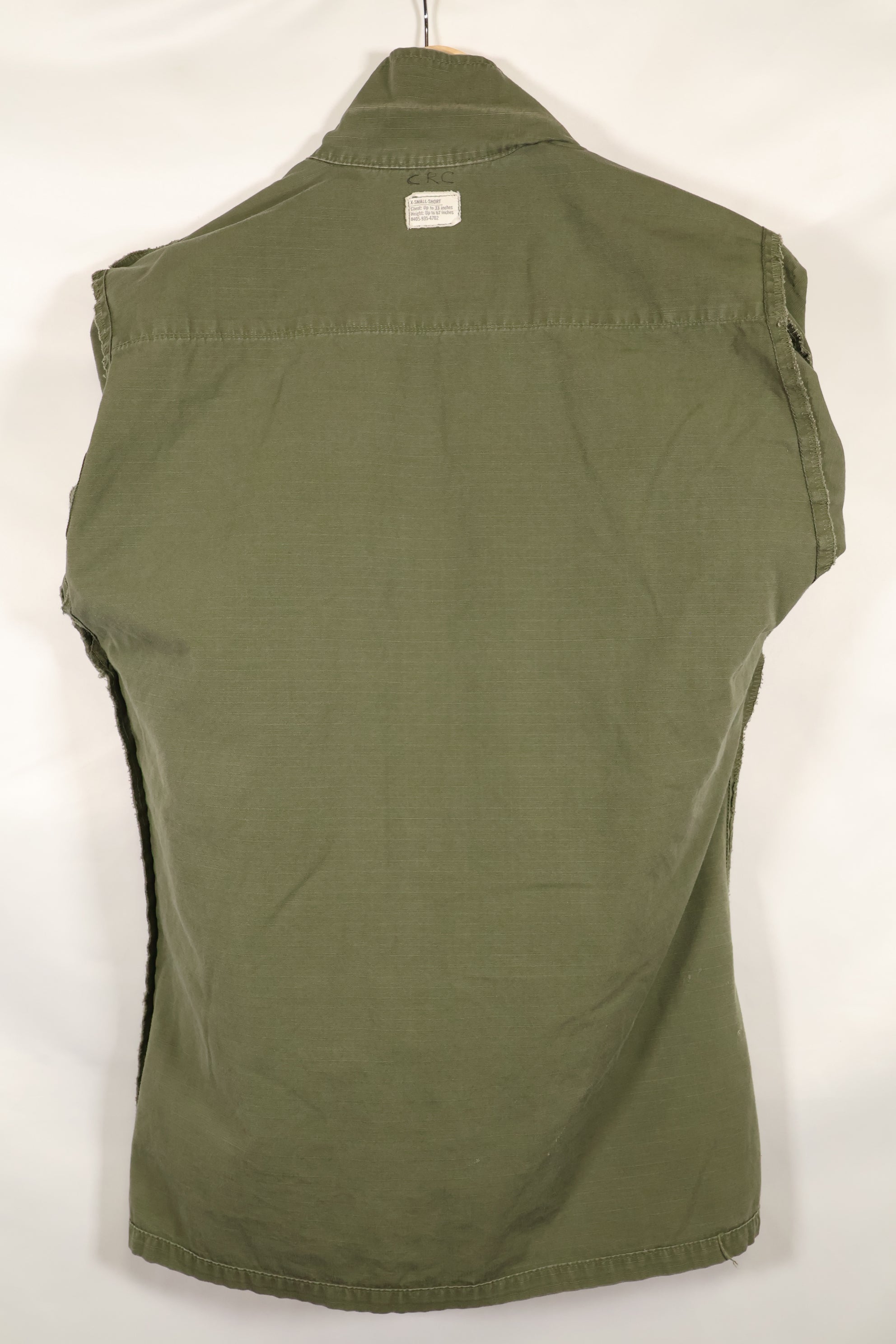 1970年契約　X-SMALL-SHORT　4th Model ジャングルファティーグ　ジャケット　中古品　映画会社放出