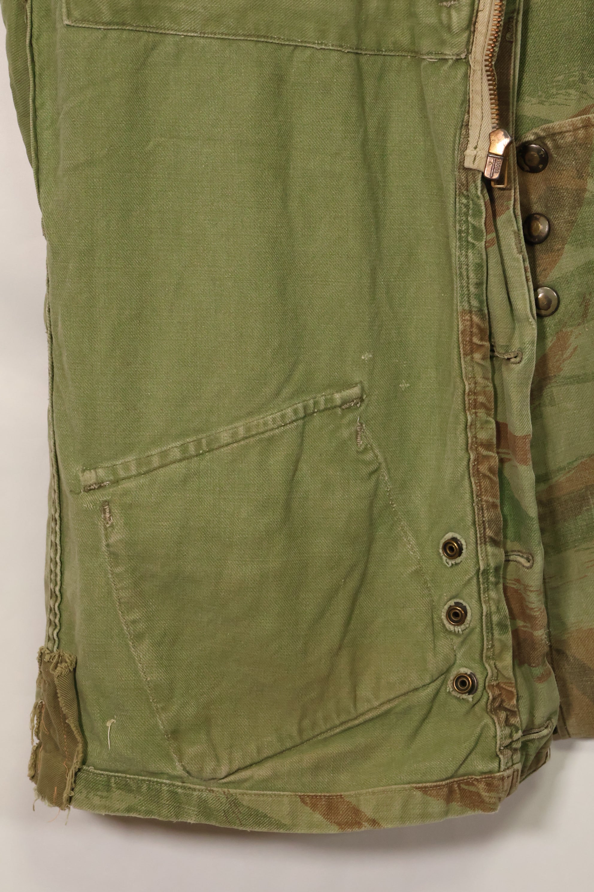 1950年代　フランス軍　リザード迷彩　TAP 47/54　空挺ジャケット　中古品