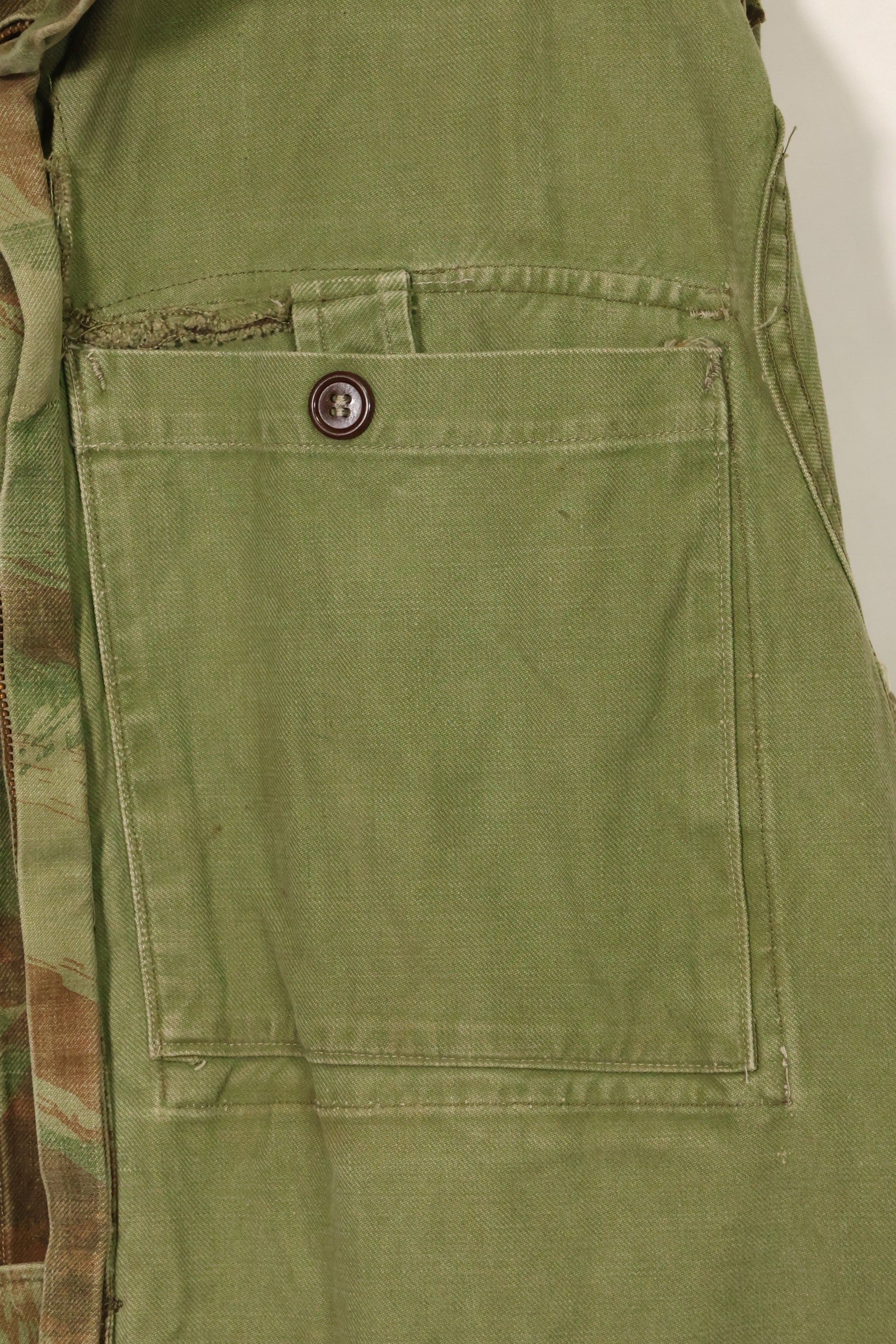 1950年代　フランス軍　リザード迷彩　TAP 47/54　空挺ジャケット　中古品