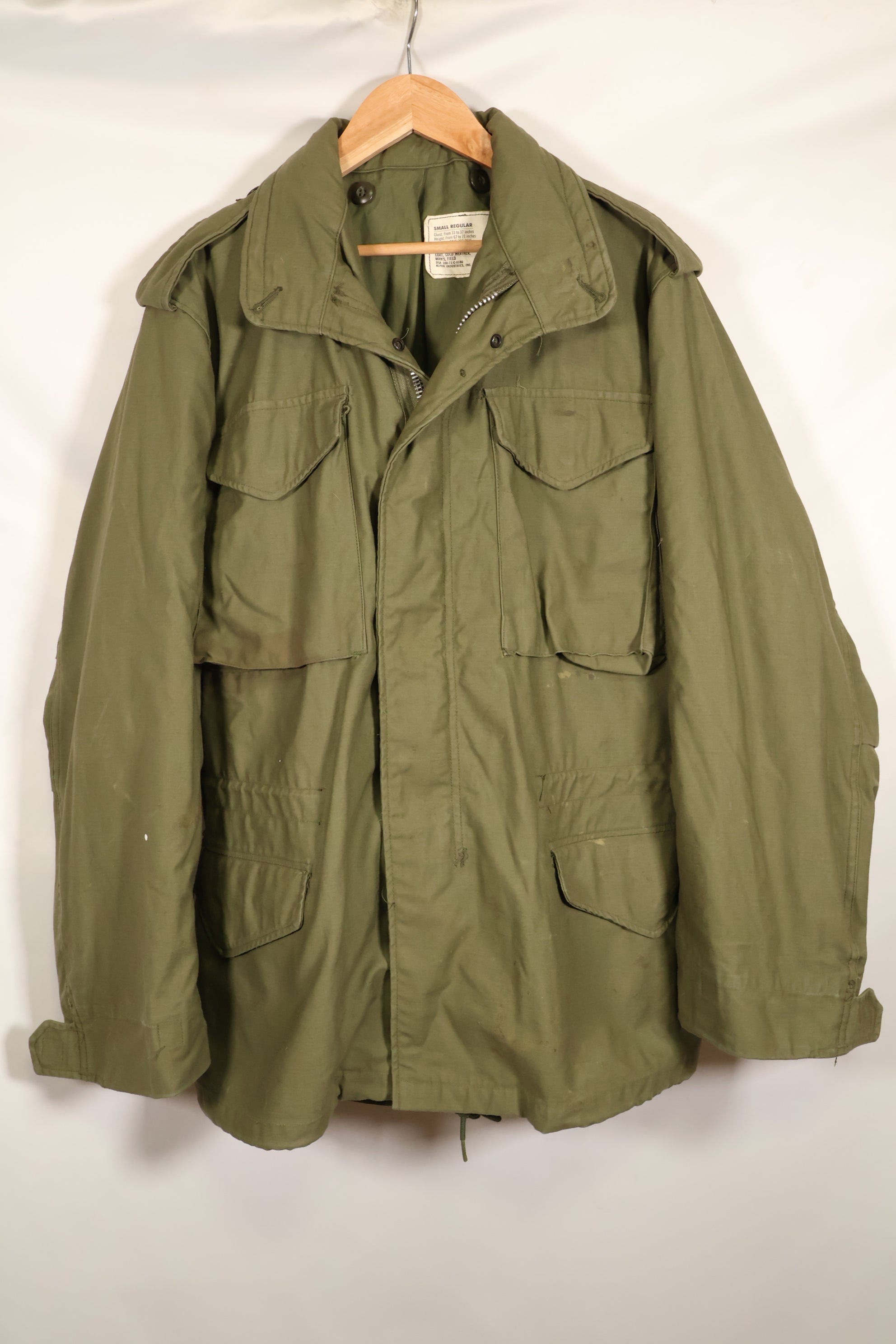 1971年契約　S-R　2nd Model M65 フィールドジャケット　状態良い　中古品