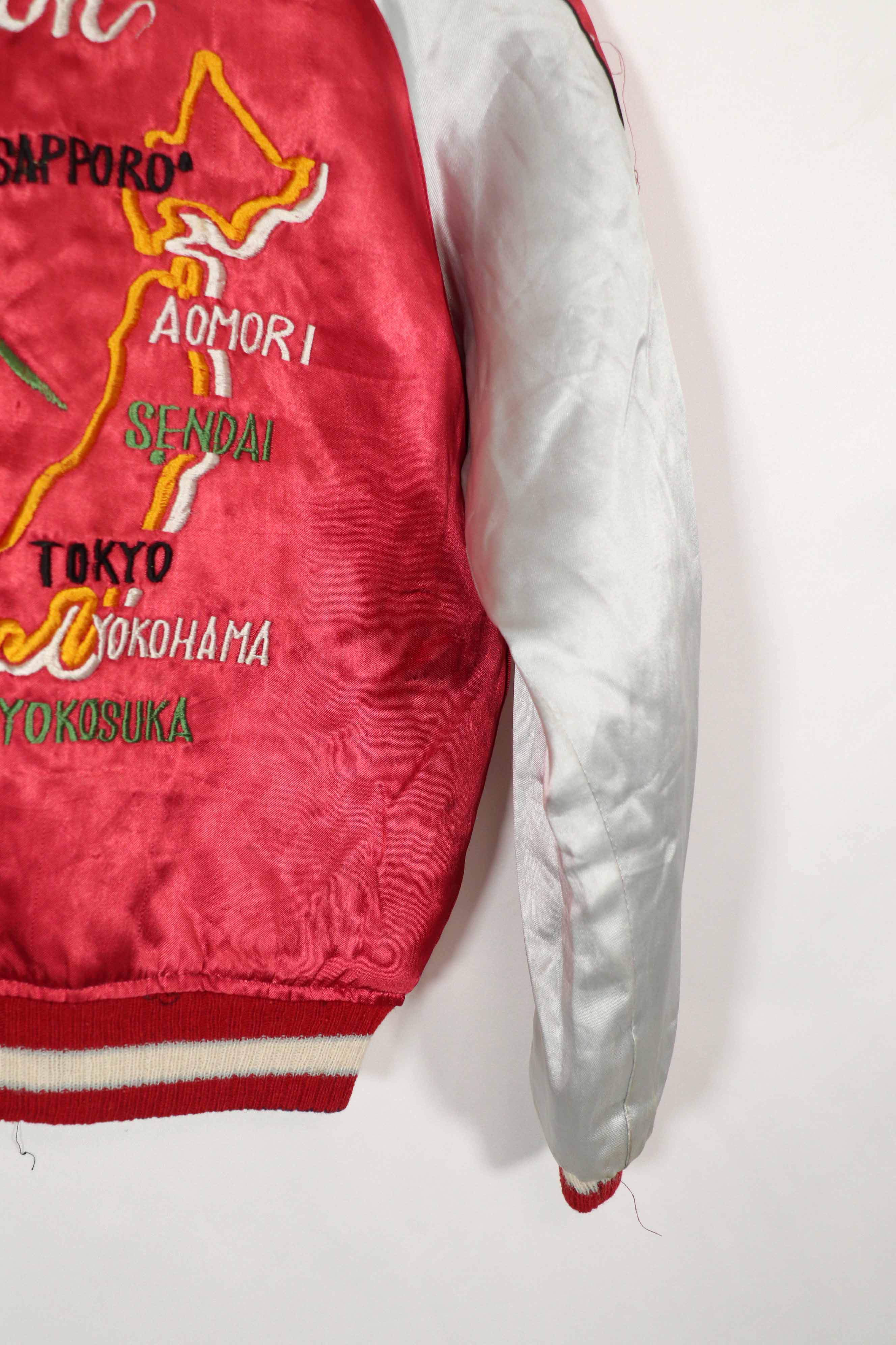 実物　1950年代　JAPAN JACKET　スカジャン　リバーシブルジャケット　