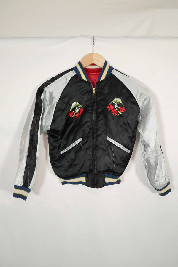 実物　1950年代　JAPAN JACKET　スカジャン　リバーシブルジャケット　