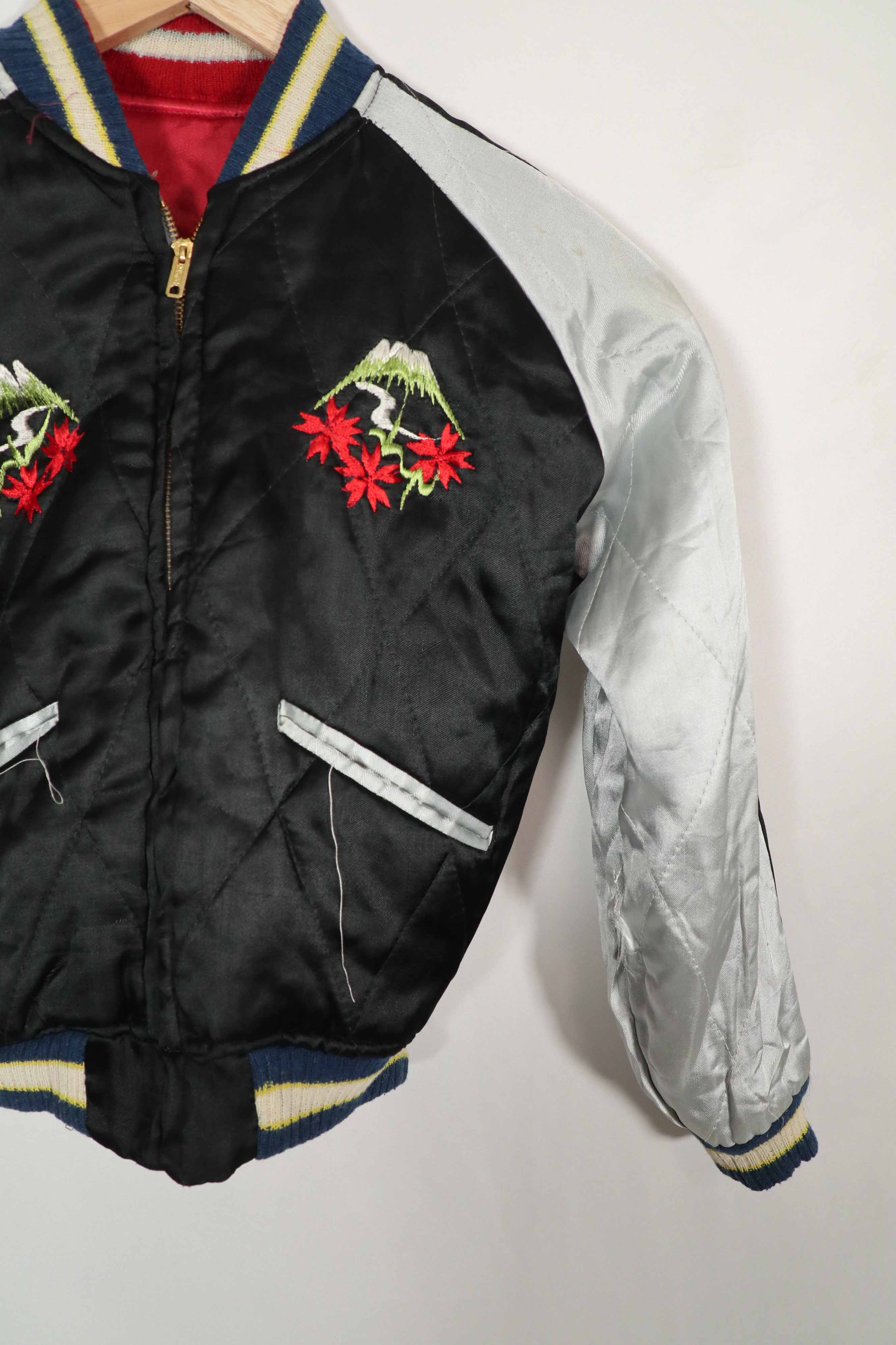 実物　1950年代　JAPAN JACKET　スカジャン　リバーシブルジャケット　