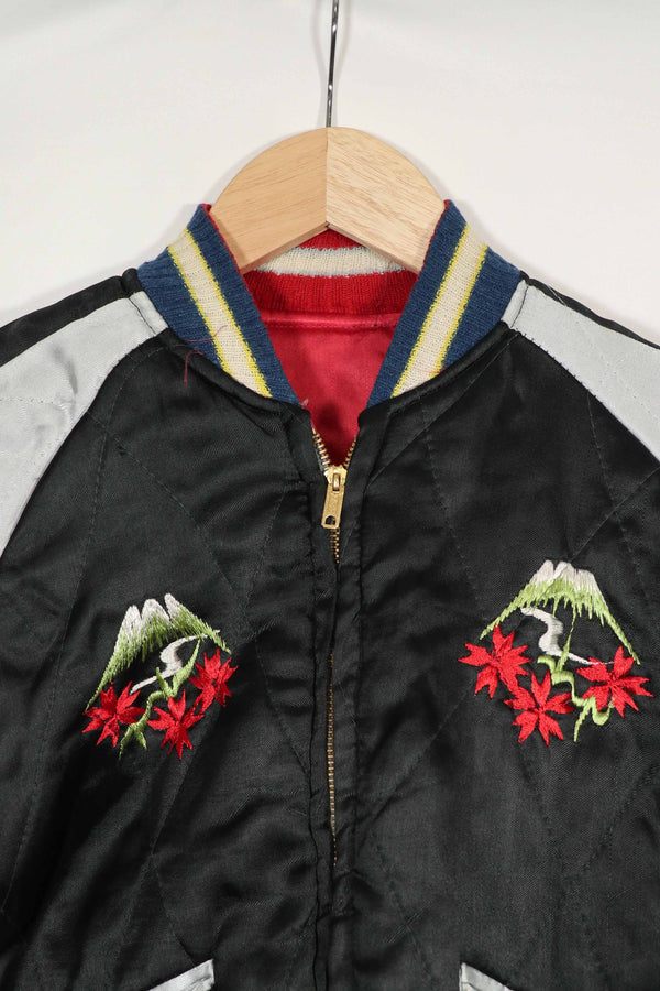 実物　1950年代　JAPAN JACKET　スカジャン　リバーシブルジャケット　