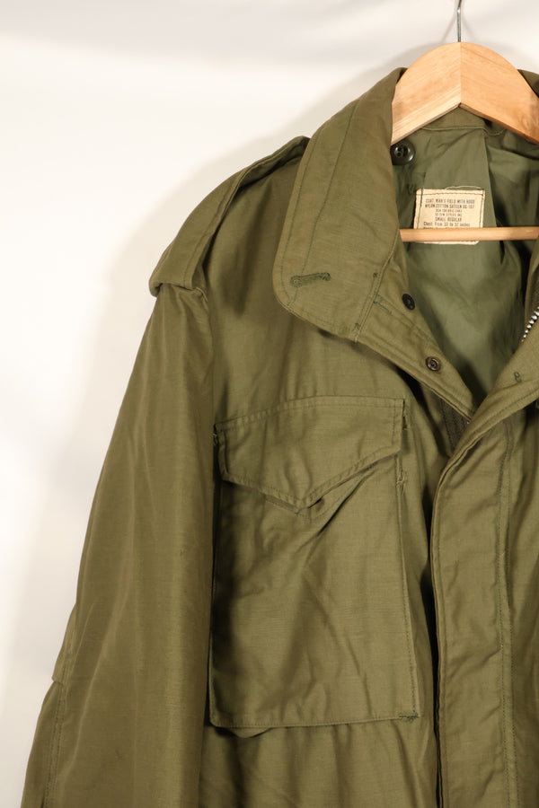 1969年契約　S-R　2nd Model　アメリカ軍　M65　フィールドジャケット　状態良い　中古品